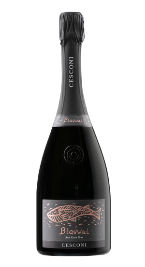 Wijnfles Blauwal rose Cesconi