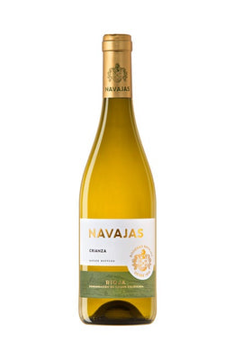 Wijnfles Navajas Crianza blanco