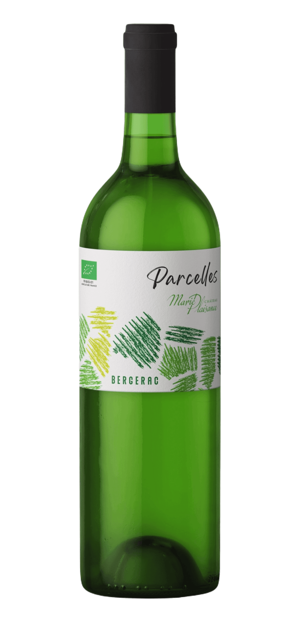 Wijnfles Parcelles Blanc van Chateau Marie Plaisance