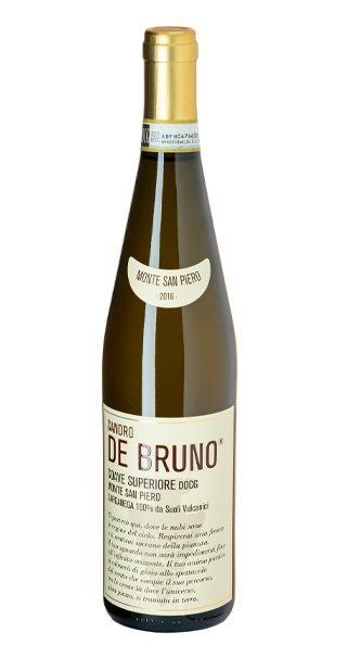 Sandro de Bruno Monte San Piero 2018 wijnfles