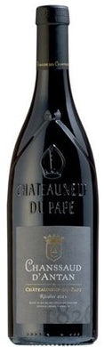 Chanssaud Chateauneuf du Pape d'Antan rouge wijnfles