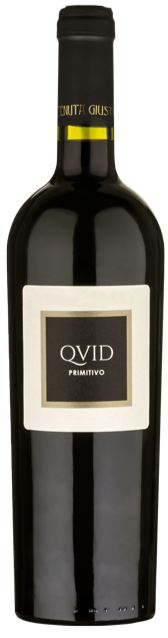Giustini QVID Primitivo wijnfles